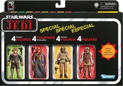 Star Wars The Vintage Collection Jabba's Court Denizens 4 Pack thumbnail