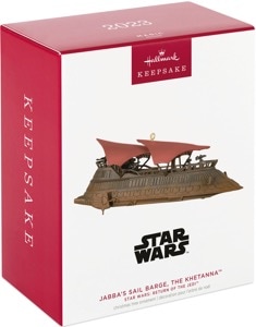 Star Wars Hallmark Jabba's Sail Barge (The Khetanna)