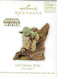 Star Wars Hallmark Jedi Master Yoda thumbnail