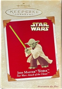 Star Wars Hallmark Jedi Master Yoda (Attack of the Clones)