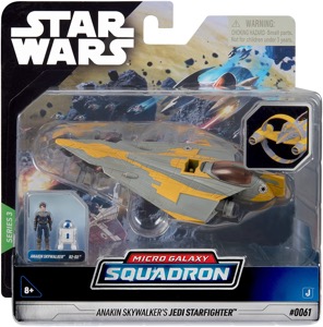Star Wars Micro Galaxy Squadron Jedi Starfighter (Anakin Skywalker) thumbnail