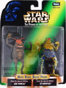 Star Wars Power of the Force Joh Yowza & Sy Snootles (Max Rebo Band Pairs)