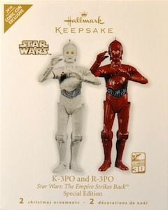 Star Wars Hallmark K-3PO and R-3PO