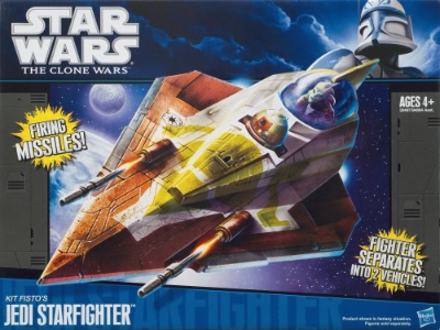 Star Wars The Clone Wars Kit Fisto's Jedi Starfighter