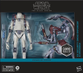 Star Wars 6" Black Series KX Security Droid Enforcer & Droideka