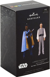 Lando Calrissian and Lobot Keepsake