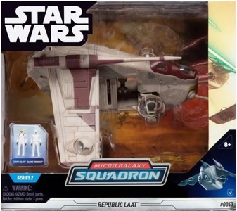 Star Wars Micro Galaxy Squadron Low Altitude Assault Transport (LAAT)
