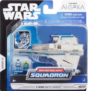 Star Wars Micro Galaxy Squadron Lt. Callahan’s E-wing (Battle Damage)