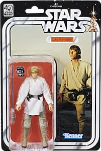 Star Wars 6" Black Series Luke Skywalker (ANH) (40th Anniversary) thumbnail