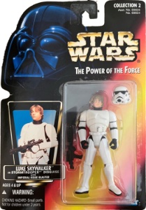 Star Wars Power of the Force Luke Skywalker (In Stormtrooper Disguise)