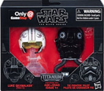 Star Wars Titanium Luke Skywalker & Tie Fighter Pilot