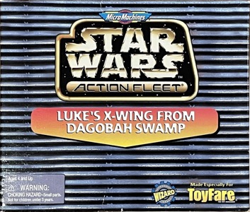 Star Wars Action Fleet Luke’s X-Wing from Dagobah Swamp