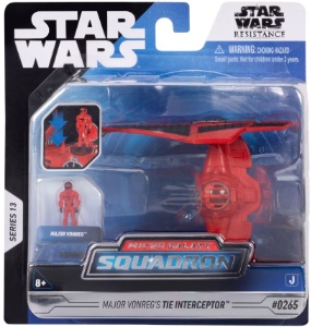 Star Wars Micro Galaxy Squadron Major Vonreg's TIE Interceptor