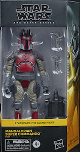 Star Wars 6" Black Series Mandalorian Super Commando