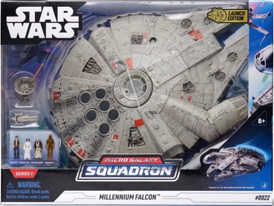Star Wars Micro Galaxy Squadron Millennium Falcon thumbnail