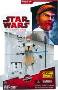 Star Wars The Clone Wars Obi-Wan Kenobi (Firing Jet Backpack)