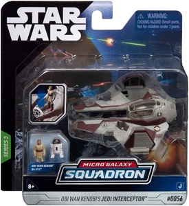 Star Wars Micro Galaxy Squadron Obi-Wan Kenobi's Jedi Interceptor