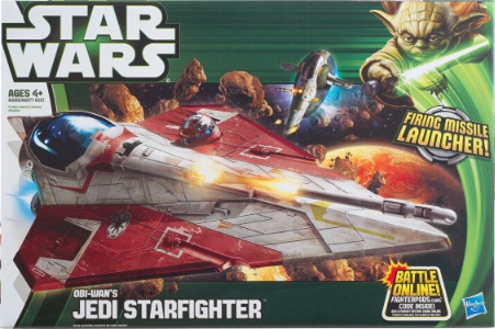 Star Wars The Clone Wars Obi-Wan Kenobi's Jedi Starfighter