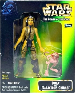 Star Wars Power of the Force Oola and Salacious Crumb