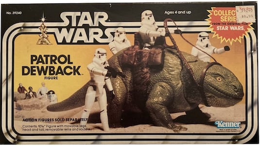 Star Wars Kenner Vintage Collection Patrol Dewback thumbnail