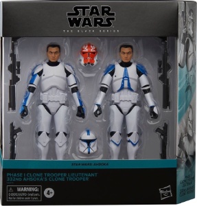 Star Wars 6" Black Series Phase I Clone Trooper Lieutenant & 332nd Ahsoka's Clone Trooper
