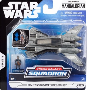 Star Wars Micro Galaxy Squadron Pirate Snub Fighter (Battle Damage)