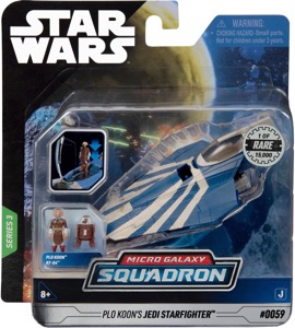Star Wars Micro Galaxy Squadron Plo Koon's Jedi Starfighter