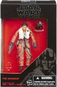 Hasbro Star Wars The Black Series 6-Inch Poe Dameron Action Figure for sale online 