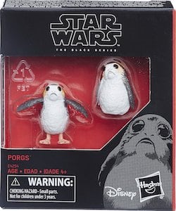 Star Wars 6" Black Series Porgs 2 Pack