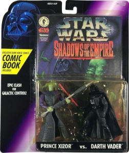 Star Wars Power of the Force Prince Xizor vs Darth Vader (Shadows of the Empire)