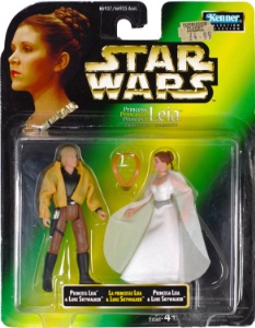 Star Wars Power of the Force Princess Leia and Luke Skywalker (Princess Leia Collection)