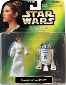 Star Wars Power of the Force Princess Leia and R2-D2 (Princess Leia Collection)
