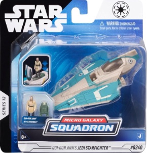 Star Wars Micro Galaxy Squadron Qui-Gon Jinn's Jedi Starfighter