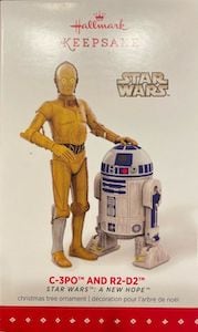 Star Wars Hallmark R2-D2 and C-3PO