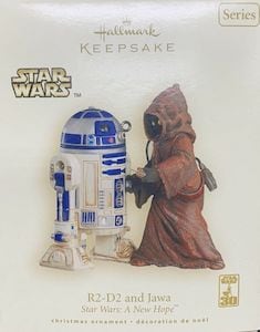 Star Wars Hallmark R2-D2 and Jawa