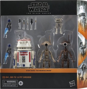 R5-D4, BD-72 and Pit Droids