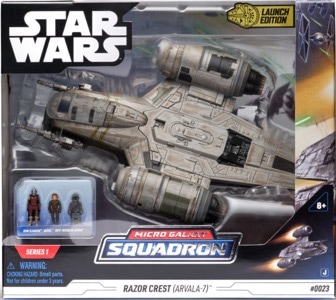 Star Wars Micro Galaxy Squadron Razor Crest (Arvala-7)