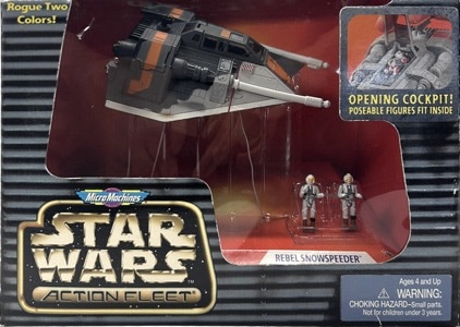 Star Wars Action Fleet Rebel Snowspeeder (Squadron Colors)