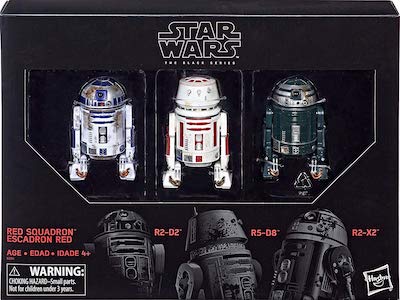 Red Squadron Droid 3 Pack