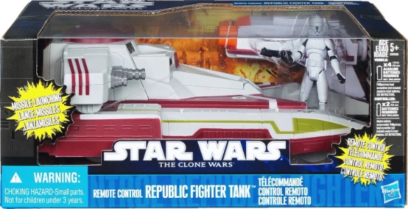 Star Wars The Clone Wars Remote Control Republic Fighter Tank