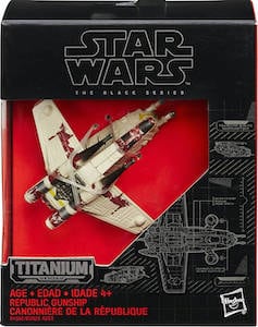 Star Wars Titanium Republic Gunship