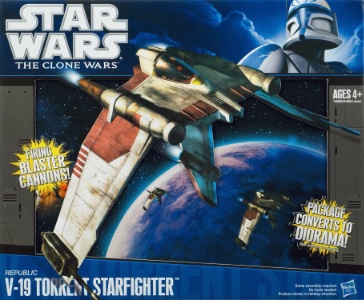 Star Wars The Clone Wars Republic V-19 Torrent Starfighter