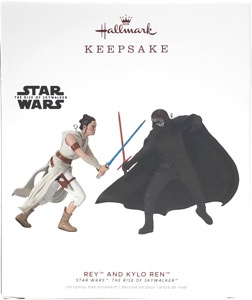 Star Wars Hallmark Rey and Kylo Ren thumbnail