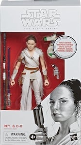 Star Wars 6" Black Series Rey & D-O (First Edition)