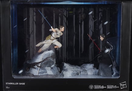 Star Wars 6" Black Series Rey & Kylo Starkiller Base Centerpiece