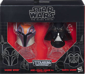 Star Wars Titanium Sabine & Vader