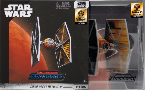 Star Wars Micro Galaxy Squadron Sabine Wren's TIE Fighter