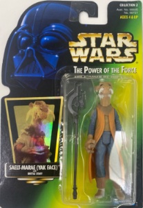 Star Wars Power of the Force Saelt Marae (Yak Face)