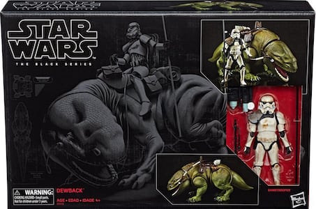 Star Wars 6" Black Series Sandtrooper and Dewback