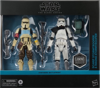 Star Wars 6" Black Series Scarif Stormtrooper & Magma Stormtrooper